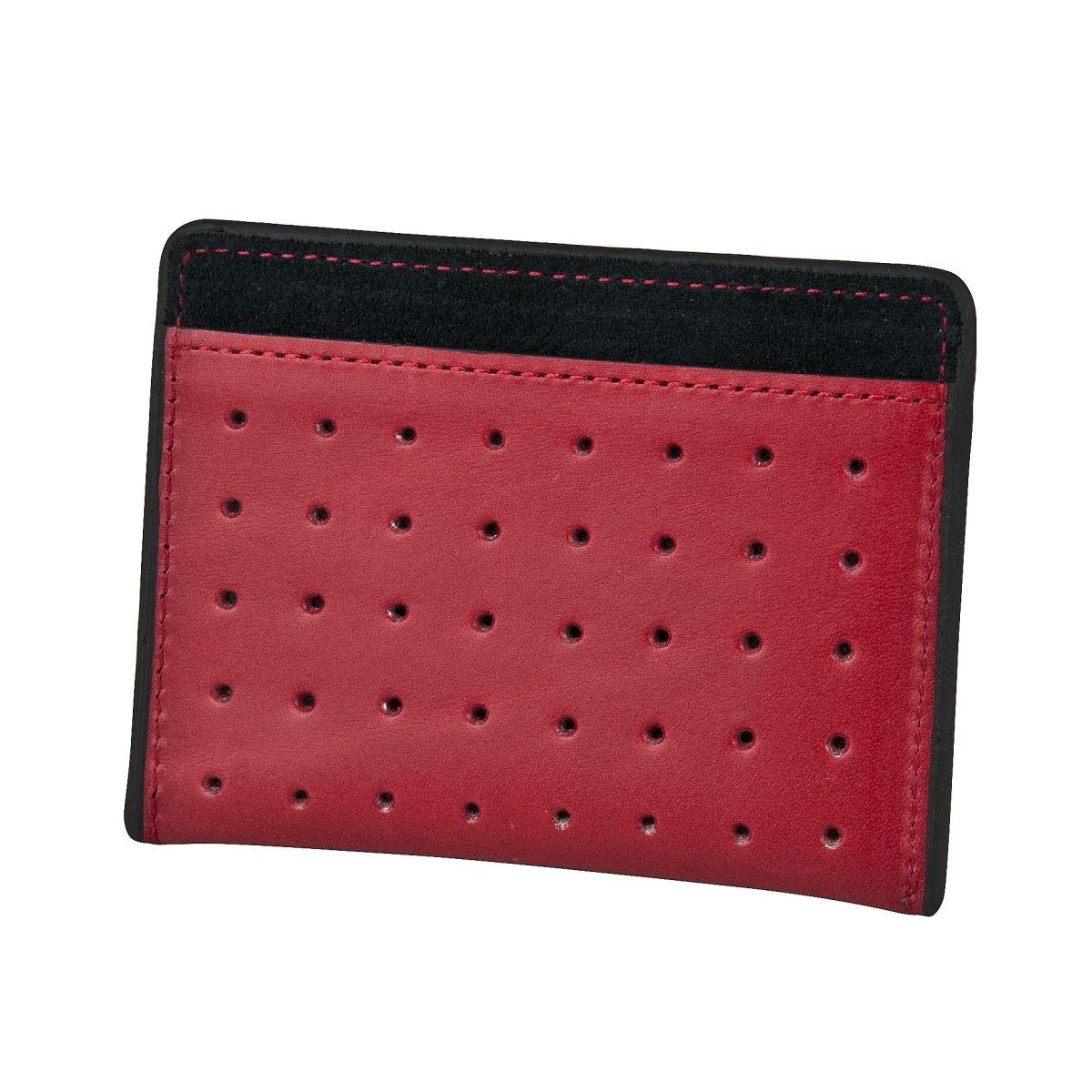 J.FOLD Flat Carrier Leather Wallet - Red